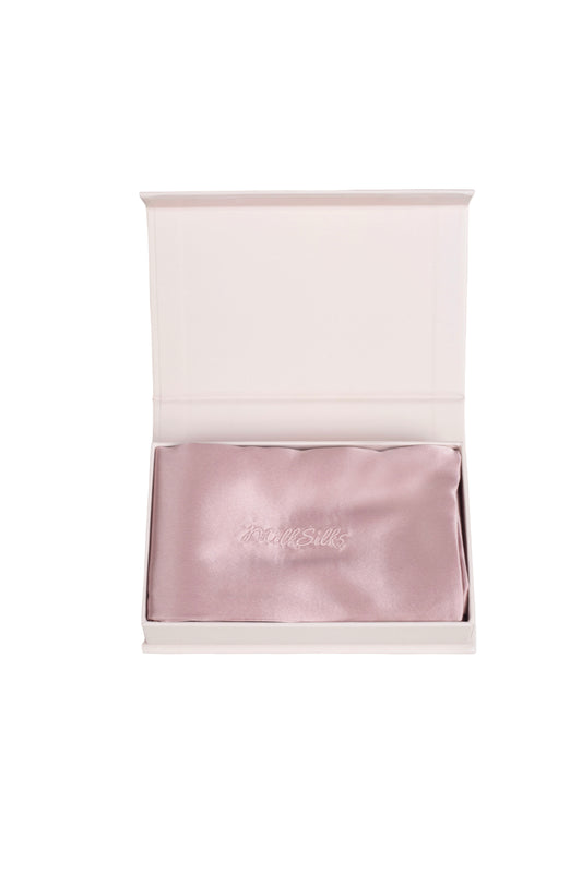 Dusty Pink Silk Pillowcase