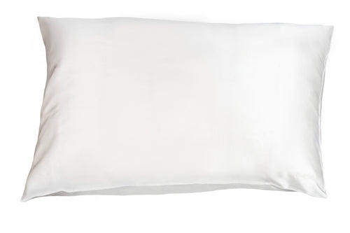 Ivory White Silk Pillowcase