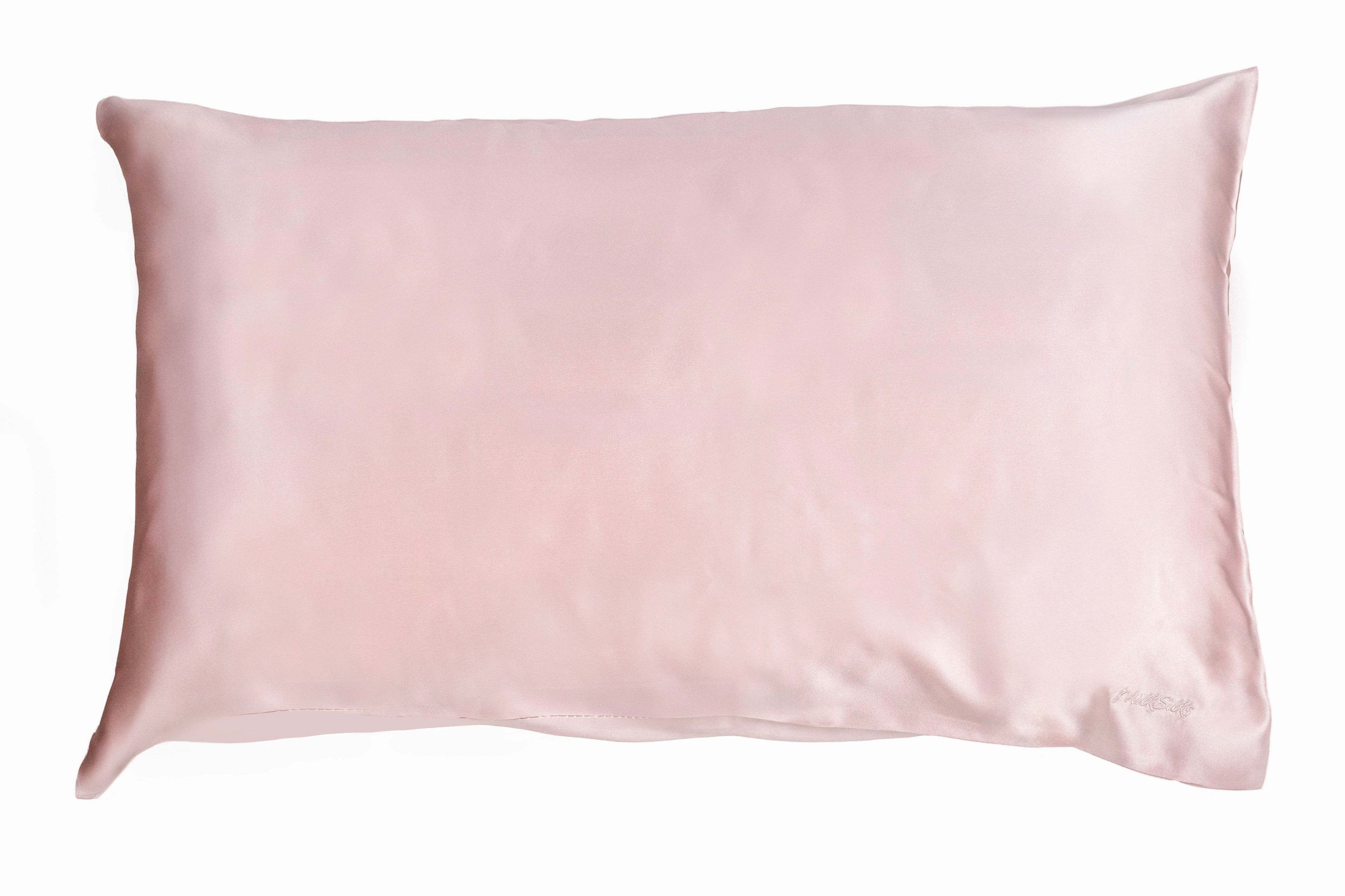 Dusty Pink Silk Pillowcase
