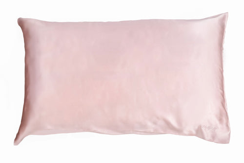 Dusty Pink Silk Pillowcase